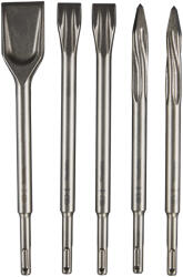 Makita set dălți cu auto-ascuțire SDS-Plus: canin 2x, 20 mm plat 2x, 40 mm 1x, lungime 250m E-13188 (E-13188)