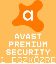 Avast Premium Security (1 eszköz / 1 év) (prw.1.12m)