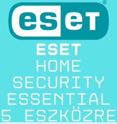 ESET Home Security Essential (5 eszköz / 1 év) (EAVH-N1A5D)