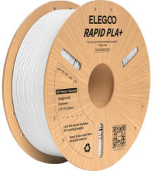 ELEGOO Accesoriu imprimanta 3D ELEGOO Filament Rapid PLA+, White, 1 kg (50.203.0115)