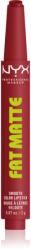 NYX Cosmetics Fat Matte balsam de buze cu efect matifiant Mauve Cloud 2 g