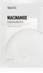Nacific Niacinamide Brightening Mask Pack fehérítő gézmaszk az öregedés jelei ellen