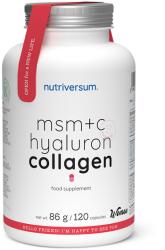 Nutriversum MSM+C Hyaluron Collagen - hidrolizált marhakollagén kapszula cinkkel