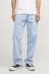 Jack & Jones Jack & Jones, JJIEDDIE JJORIGINAL SQ 738 bő szárú farmernadrág, Világoskék, W29-L32 (12252646-BLUE-DENIM-W29-L32)