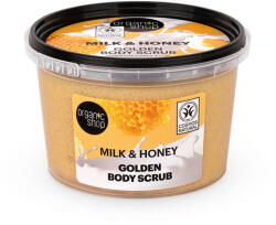 Organic Shop Golden testradír tejjel és mézzel - 250ml