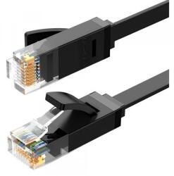 UGREEN Cablu Retea UGREEN NW102 Flat, UTP, Cat6, 0.5m (Negru)