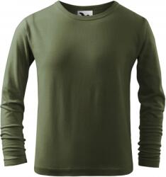 MALFINI Tricou copii, cu maneca lunga, marime: 122, khaki, Malfini 1210909