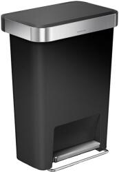 simplehuman pedálos szemetes, 45 l, fekete