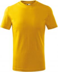MALFINI Tricou copii, finisat silicon, marime: 110 cm, galben, Malfini 1380408