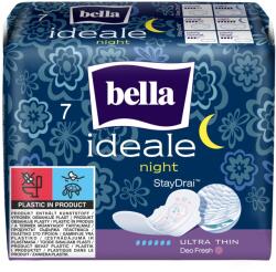 Bella Ideale Night egészségügyi betét, StayDrai fedőréteggel 7 db
