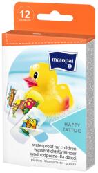 Matopat HAPPY TATTOO vízálló sebtapasz gyerekeknek (MA-167-GLMM-049)