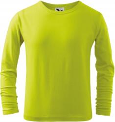 MALFINI Tricou copii, cu maneca lunga, marime: 158, lime, Malfini 1216207