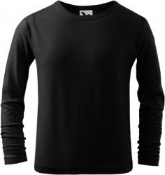 MALFINI Tricou copii, cu maneca lunga, marime: 134, negru, Malfini 1210110