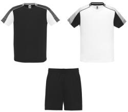 Roly Echipament sportiv copii Juve, Unisex, alb-negru, marime: 8 ani, Roly CJ0525250102