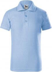 MALFINI Tricou copii, pique polo, marimea: 146 cm, albastru deschis, Malfini 2221511