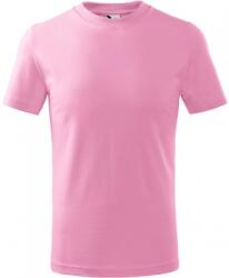 MALFINI Tricou copii, finisat silicon, 160 g/m2, marime: 122 cm, Roz, Malfini 1383009