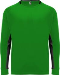 Roly Tricou copii, cu maneca lunga, Porto, verde tei-negru, marime: 8 ani - 40cm/54cm, Roly CA04132522602