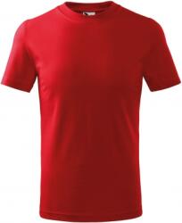 MALFINI Tricou copii, finisat silicon, marime: 134 cm, rosu, Malfini 1380710