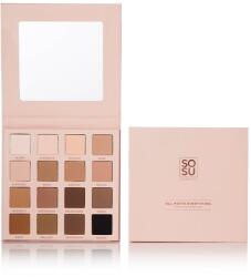 SOSU Cosmetics All Matte Everything Palette, 32 g
