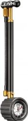 Lezyne - mini pompa - Hand Pump Shock Drive - 400 psi 27.5 bar - black I gold - 14 cm (1-MP-SHKDR-V204)