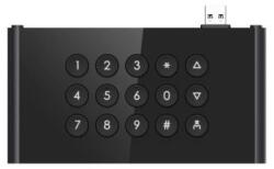 Hikvision Videointerfon de exterior Hikvision DS-KDM9403-KP, aparent/incastrat, negru (DS-KDM9403-KP)