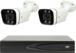 PNI Pachet supraveghere video NVR POE PNI House IP810, 2 camere PNI IP8POE, 8MP si cabluri incluse (pni-ip810-2ip8)