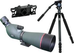 Focus Sport Optics Kit Focus Viewmaster 20-60x80 ED w Sirui R2004+VH10 + Digi ad (136727)