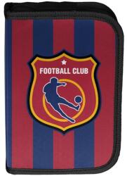 PASO Penar școlar Paso Football Club Stripes - 1 fermoar și 2 aripi (PP26FT-P001BW) Penar