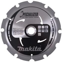 Makita PCD fűrészlap szálcement lapokhoz 260 x 30 mm, 6 fogú B-33700 (B-33700)