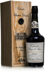  Christian Drouin calvados 1980 fadobozban (0, 7L / 42%)