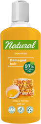 Aroma Natural Șampon pentru păr deteriorat, ou și miere, 400 ml