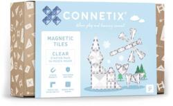 Connetix CONNETIX® Clear Starter Pack set de construcție magnetic 34 pc (CT-C-00034-ST) Jucarii de constructii magnetice