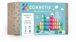 Connetix CONNETIX® Pachet de dreptunghiuri pastel set de construcție magnetică 24 buc (CT-P-00024-RE) Jucarii de constructii magnetice