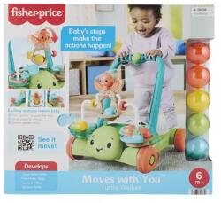 Mattel Fisher-Price: Teknőcpajtis járássegítő (JKD63) - jatekbolt