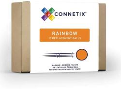 Connetix CONNETIX® Pachet de Bile Curcubeu 12 buc (CT-R-00012-BA) Jucarii de constructii magnetice