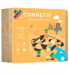 Connetix CONNETIX® Set de Rame și Intersecții construcție magnetică 16 buc (CT-O-00016-RI) Jucarii de constructii magnetice