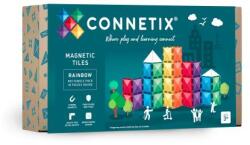 Connetix CONNETIX® Rainbow Rectangle Pack 18 pc set de construcție magnetic 18 buc (CT-R-00018-RE) Jucarii de constructii magnetice