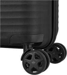 Travelite Air Stripe 4w S exp Black Valiza