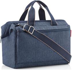 Reisenthel Allrounder S Pocket Herringbone Dark Blue Geanta voiaj