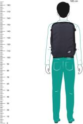 CabinZero Classic Pro 42L Absolute Black Valiza
