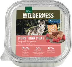 REAL NATURE Wilderness More Than Meat nedves kutyaeledel tálka jelly marha&áfonya 16x100g