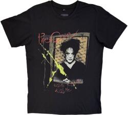 The Cure Kiss Me Vintage (Back Print) Black S Ing (CURECBNTS33MB01)