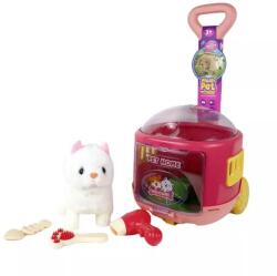Man Yuk Toys Ia-o cu tine - Pisică interactivă în cușcă pe roți (061 1)
