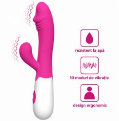 Wellife Vibrator cu stimulator pentru clitoris EUPHORIA Vibrator