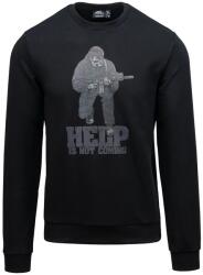 Helikon-Tex Help is not coming pulóver, fekete