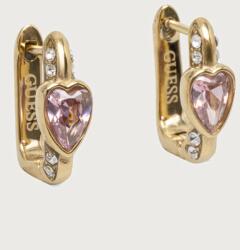 Guess cercei pentru femei din oțel inoxidabil cu zirconiu cubic CRYSTAL LOVE 9BY2-AKDZ1B_GLD (JUBE06.365JW)
