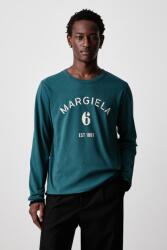 MM6 Maison Margiela hosszúujjú férfi pamut - türkiz S
