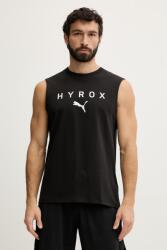 PUMA edzős felső pamut Cutoff tank HYROX - fekete M