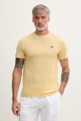 Lacoste férfi t-shirt - sárga XXL