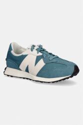 New Balance 327 gyerek velúr sportcipő - türkiz 39